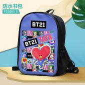 FSSB018-BT21 个性防水书包