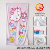 (70X140)DYJ013-hello kitty动漫大浴...