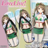 RZT070-lovelive！动漫软胶布面人字拖鞋