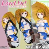 RZT067-lovelive！动漫软胶布面人字拖鞋