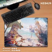 HZD429-明日方舟游戏 40x60橡胶课桌垫