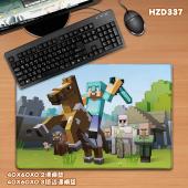 HZD337-我的世界 游戏40X60橡胶课桌垫