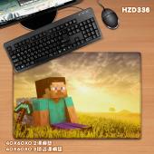 HZD336-我的世界 游戏40X60橡胶课桌垫