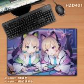 HZD401-蔚蓝档案 40x60橡胶课桌垫