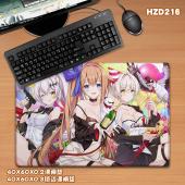 HZD216-少女前线 游戏40X60橡胶课桌垫