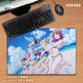 HZD202-遥的接球 动漫 40X60橡胶课桌垫