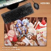 HZD283-bilibili 动漫40X60橡胶课桌垫