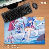 HZD281-bilibili 动漫40X60橡胶课桌垫