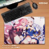 HZD242-一零计划 游戏40X60橡胶课桌垫