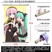 有现货(45×72CM)初音铝合金布挂画BH073