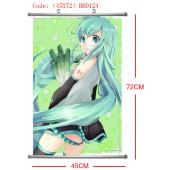 BH124-45X72初音塑杆布挂画(提前1天预定)