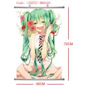 BH120-45X72初音塑杆布挂画(提前1天预定)