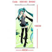 BH040-40X100初音塑杆布挂画(提前1天预定)