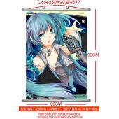 60×90 BH577-初音塑杆布挂画