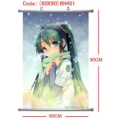 (60×90)BH481-初音塑杆布挂画