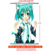 (45X72)BH458-初音未来塑杆布挂画