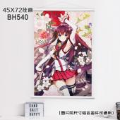 (45X72)BH540-舰队Collection动漫白色塑...