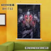 (60X90)BH1732- 钢之炼金术师 动漫白色塑料杆