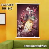 (60X90)BH1246-我的英雄学院动漫白色塑料杆挂画