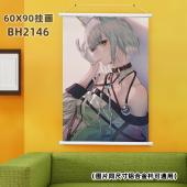 (60X90)BH2146-明日方舟 动漫塑料杆挂画