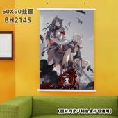 (60X90)BH2145-明日方舟 动漫塑料杆挂画