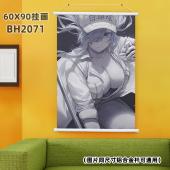 (60X90)BH2071-工作细胞 动漫白色塑料杆挂画