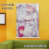 (60X90)BH2045-工作细胞 动漫白色塑料杆挂画