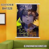 (60X90)BH1328-凹凸世界 动漫白色塑料杆挂画