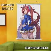 (60X90)BH2130-赛马娘 动漫塑料杆挂画