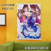 (60X90)BH2129-赛马娘 动漫塑料杆挂画