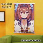 (60X90)BH2128-赛马娘 动漫塑料杆挂画