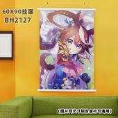 (60X90)BH2127-赛马娘 动漫塑料杆挂画