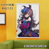 (60X90)BH2123-赛马娘 动漫塑料杆挂画