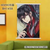 (60X90)BH1458-魔道祖师 动漫白色塑料杆挂画