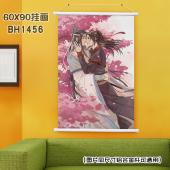 (60X90)BH1456-魔道祖师 动漫白色塑料杆挂画