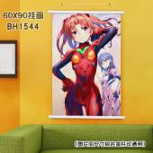 (60X90)BH1544-魔法禁书目录 动漫白色塑料杆挂画