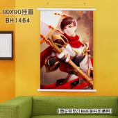 (60X90)BH1464-全职高手 动漫白色塑料杆挂画