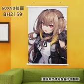 (60X90)BH2159-少女前线 动漫塑料杆挂画