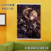 (60X90)BH2158-少女前线 动漫塑料杆挂画