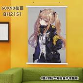 (60X90)BH2151-少女前线 动漫塑料杆挂画