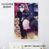 (50X80CM)041-FATE动漫白色塑料杆挂画