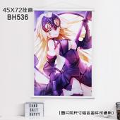 (45X72)BH536-FATE动漫白色塑料杆挂画