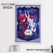 (45X72)BH534-RWBY动漫白色塑料杆挂画