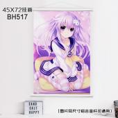 (45X72)BH517-超次元游戏海王星动漫白色塑料杆挂画