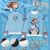 QCWY101-LOVELIVE动漫全彩加绒卫衣