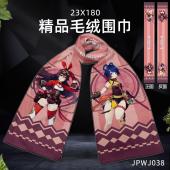 JPWJ38-原神 游戏全彩精品围巾