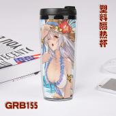 GRB155-碧蓝幻想 动漫 星巴克防漏隔热杯子