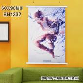 (60X90)BH1332-野良神 动漫白色塑料杆挂画