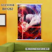 (60X90)BH1282血界战线动漫白色塑料杆挂画