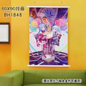 (60X90)BH1848-bilibili 动漫白色塑料杆...